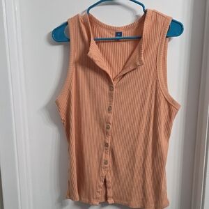 Old Navy Sleeveless Ribbed Blouse *ONLY BUNDLED*